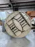 [1 LOT OF 6 ] 60&#x22; ROUND BANQUET LIGHT WEIGHT FOLDING  TAN TABLES
