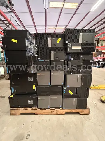 1 PALLET OF DELL  CPU OPTIPLEX UNITS