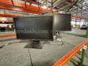 6 PALLETS OF VARIOUS DELL MONITORS - [ 70 + MINIMUM COUNT IN THIS BUNDLE] VARIOUS MODEL #'S & SIZES -SEE DETAILS