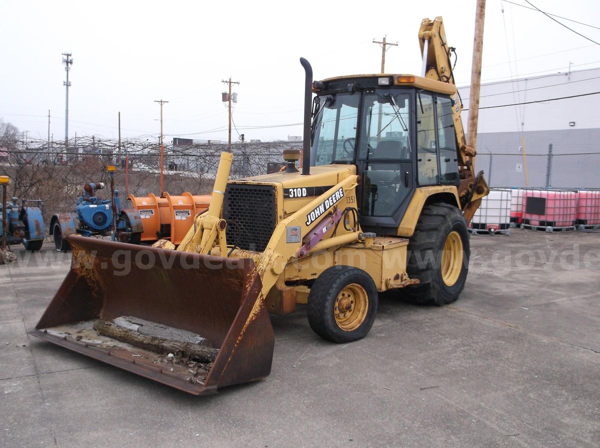 John Deere Backhoe Allsurplus 6377