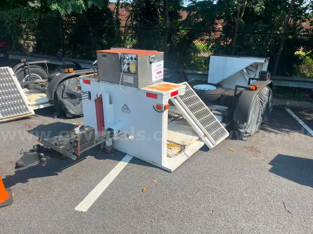 2007 Delta Scientific Trailer-Mounted Vehicle Barrier - NO TITLE