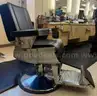 Black Barber Chair