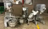 3 FLOOR MIXERS AND ACCESSORIES