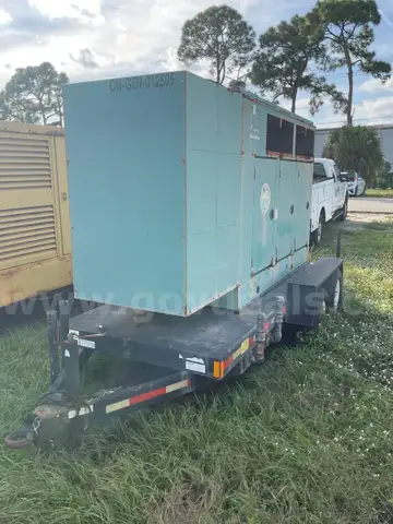 (ON-GEN-012505) 125KW portable generator with trailer