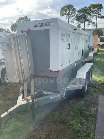 (WA-GEN-008010) 80KW portable generator with trailer