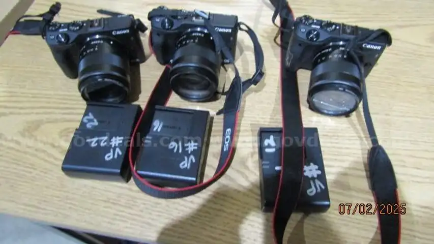 Digital camera - 3 each