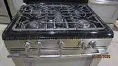 Stove, gas 5 burner