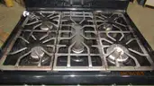 Stove, gas 5 burner