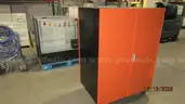 Steel cabinet on wheels