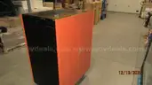 Steel cabinet on wheels