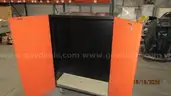 Steel cabinet on wheels