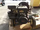 PUMP WITH BRIGGS AND STRATTON 5HP ON WHEELS WITH HANDLE