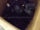 6 BOXES FULL OF MOTOROLA CB RADIOS AND MOTOROLA RADIO MICS.