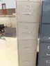 2 METAL FILE CABINETS 4 DRAWER