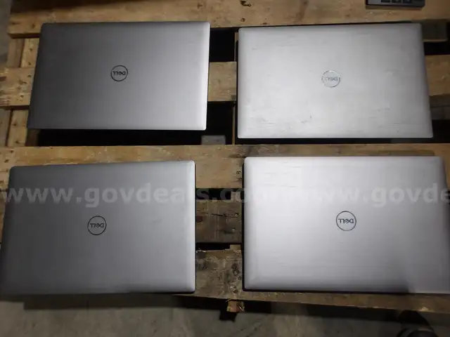 4 DELL PRECISION 5540 LAPTOP COMPUTERS