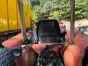 Case International 385 Tractor w/ Bush 2346 QT Bucket