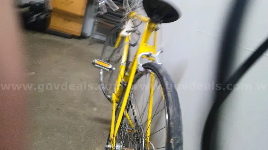 Vintage Yellow Ross EuroSport Racing Bike