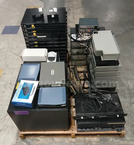 Pallet of Various Audio/Video Equipment