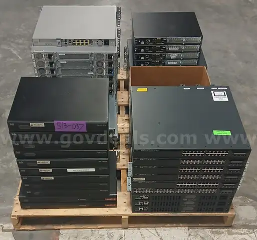 Lot of (46) Data Networking Equipment