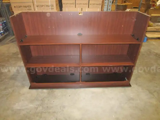 Book Shelf and Large Credenza