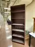 TWO TABLES, BOOKCASE, DESK, AND FILE CABINET