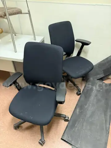 TWO OFFICE CHAIRS