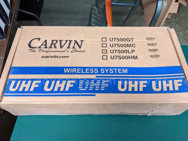 Garvin UX Wireless mics & Garvin Transmitters