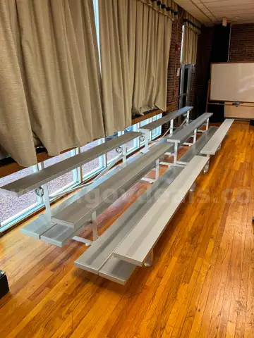 9&#x27; bleacher &#x26; 12&#x27; bleacher