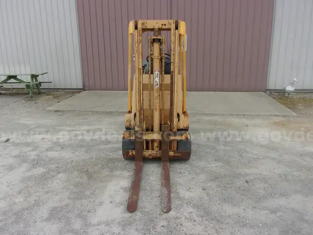 Yellow 1969 Hyster C002 Fork Lift