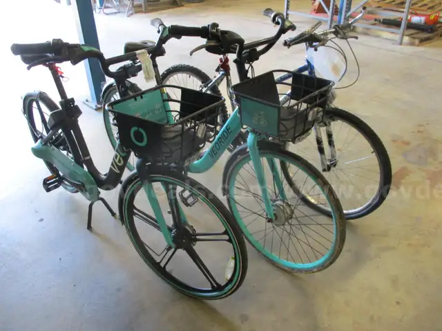 Bicycles, 3 various (POLICE CONFISCATED)