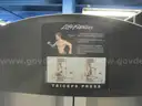 LIFE FITNESS STRENGTH MACHINE TRICEP PRESS (SURPLUS)