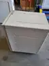 One (01) Small White File Cabinet