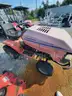Riding mower no undercarriage