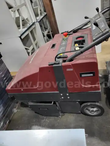 Minuteman floor scrubber and sweeper