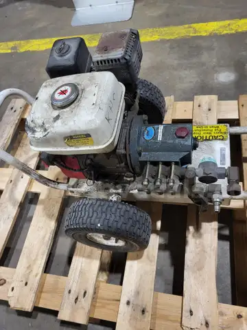 Honda GX160 5.5HP pressure washer.