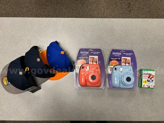 Instax Cameras and KB Ethos Hats
