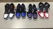 4 Pairs Nike Air Jordans, Mighty Ducks Jersey, Cincinnati Reds Hat, and Adidas Athletic Pants