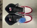 4 Pairs Nike Air Jordans, Mighty Ducks Jersey, Cincinnati Reds Hat, and Adidas Athletic Pants