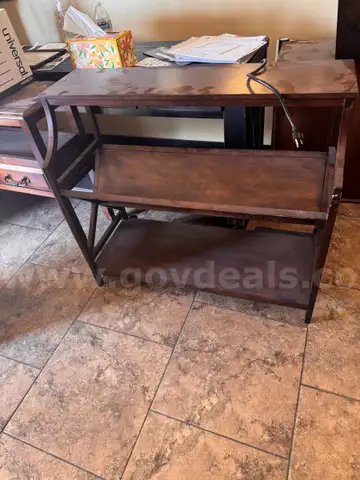 3 Tier Wooden Decorative Shelf