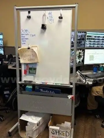 Rolling Dry Erase Board