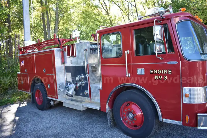 1986 Pierce Dash Fire Truck