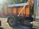 2012 kenworth snow and ice truck with damaged engine, will not run or move.