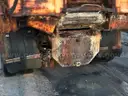 2012 kenworth snow and ice truck with damaged engine, will not run or move.