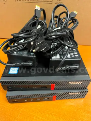 IT - Lot #608 - Lot of 2 - Lenovo M920q