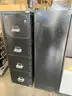 Qty 2 Fire King File Cabinets
