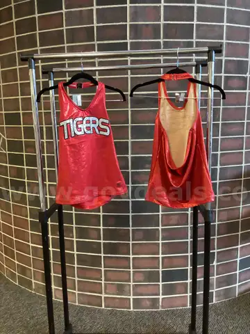 Dance Costumes - Tigers Halters, 17 items