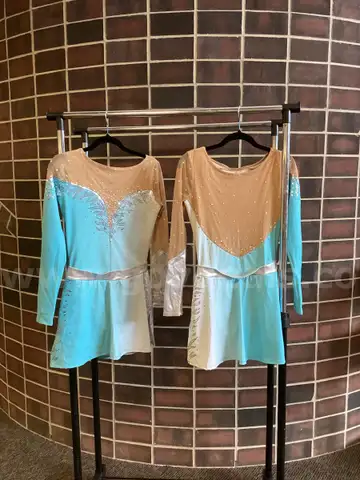Dance Costumes - The Lineup Blue and White Dresses, 16 items