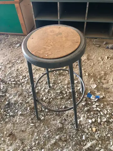metal stool