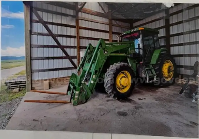 John Deer 7410 Tractor with Loader