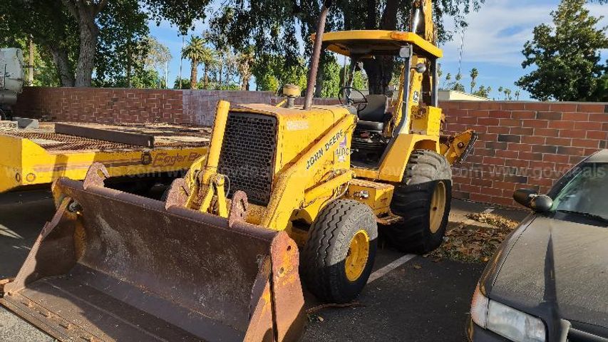 1989 JOHN DEERE 410C LOADER BACK HOE | GovDeals